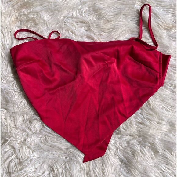 NASTY GAL💫red shirt💫sz4 - Picture 1 of 5